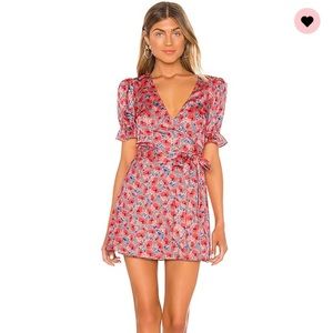 *ISO*House of Harlow 1960 x revolve Aja mini dress